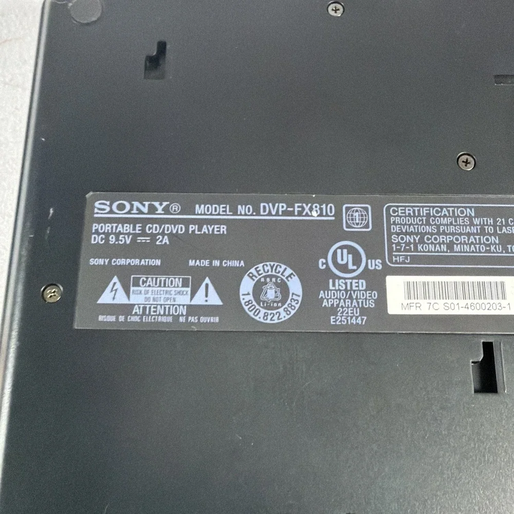Sony DVP-FX810 8